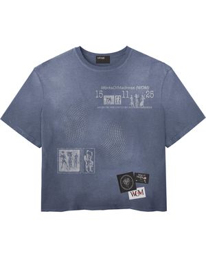 Works of Madness Artwork No. Tee - Blue