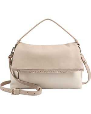 Paul Costelloe Neutrals Tana Leather Shoulder Bag - Natural