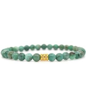 Shar Oke Emerald & Solid Pure Bracelet - Green