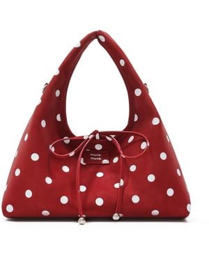 Amy Lynn Siena Polka Underbag - Red