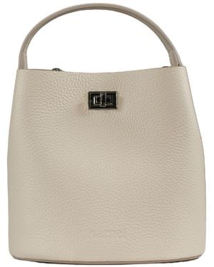Hamel Atelier Neutrals Riva Leather Crossbody Bag - Natural