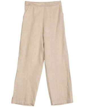 Niza Neutrals Wide Linen Pants Tulum - Natural