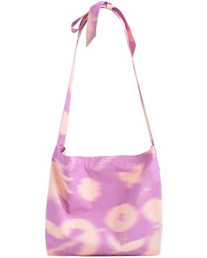 Lost Pattern Frida X Lost Pattern Frida's Dream Cotton Crossbody Bag - Pink