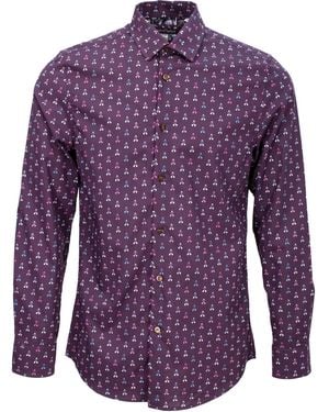 lords of harlech Nigel Guitar Skulls Shirt - Purple