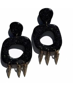 Babaloo Midnight Spike Dangle - Black