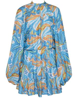 STATE OF GEORGIA The Nirvana Mini Flare Paradise - Blue