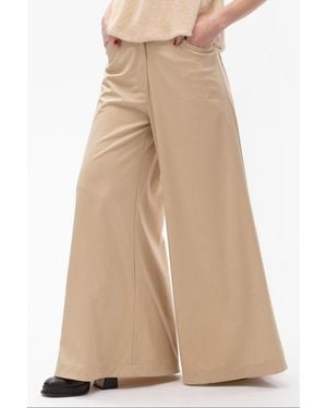 Maison Bogomil Palazzo Trousers - Natural