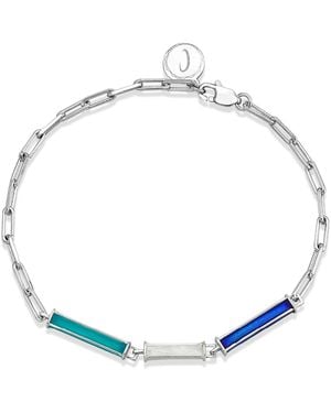 C|Nd|N by Candan Balto Megaron & Enamel Bracelet - Blue