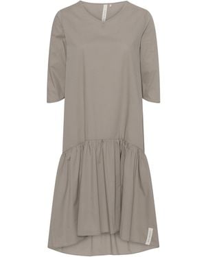 GROBUND The Manilla Dress – The Bohemian - Grey