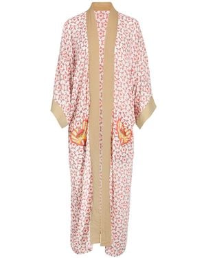 Henelle Venice Beach Vintage Kimono - Pink