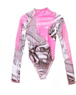 Paloma Lira Latex & Lycra Body - Grey