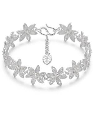 Yieon Lily Fine Filigree Bracelet - Metallic