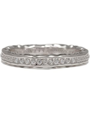 Classicharms Sophie Molten Eternity Stackable Ring - Gray