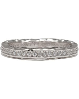 Classicharms Sophie Molten Eternity Stackable Ring - Grey