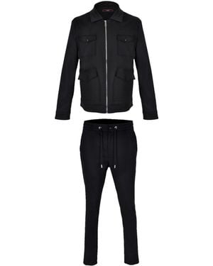 DAVID WEJ Ashford Trucker Set - Black