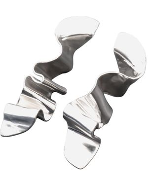 Oolo London Quiet Tension Earrings - Metallic