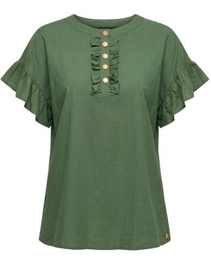 Zoe Lily Blouse - Green