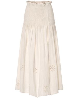 Par & Escala Alma Skirt - White