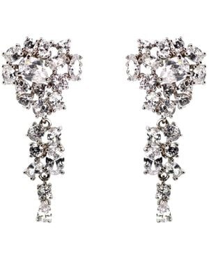 VicStoneNYC Fine Jewelry Lovely Party Dangle Earrings - Metallic