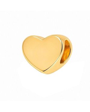 Belinda Jewelz Heart Slider Charm - Metallic