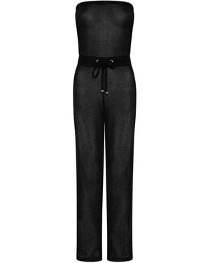Leyla Maya Ltd Hattie Bandeau Jumpsuit - Black