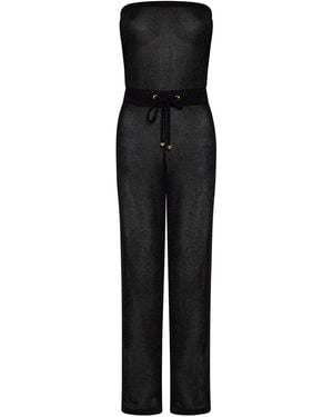 Leyla Maya Ltd Hattie Bandeau Jumpsuit - Black