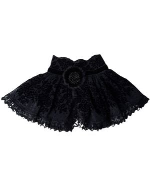 Azima Musayeva Elizabeth Oversized Collar - Black