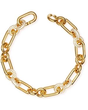 Meulien Infinity Circle Link Bracelet - Metallic