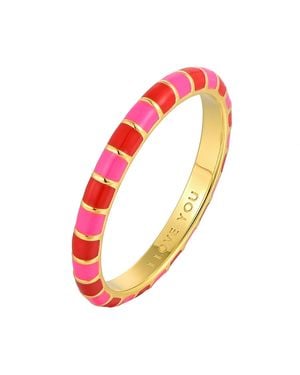 Pinnole Thin Ring - Pink
