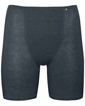 Zd - Zero Defects Galatea Short-Leg Knickers – Comfort & Thigh Protection With Soy Fibre - Blue
