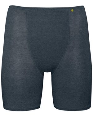 Zd - Zero Defects Galatea Short-Leg Knickers – Comfort & Thigh Protection With Soy Fibre - Blue