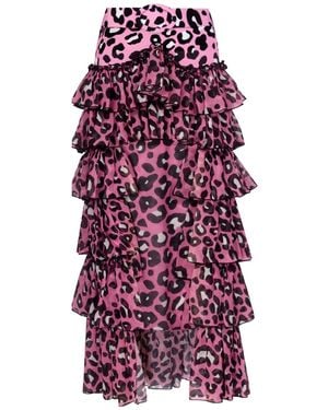 Nur Karaata Carter Leo Skirt - Purple