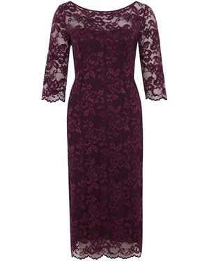 Alie Street London Lila Lace Dress - Purple