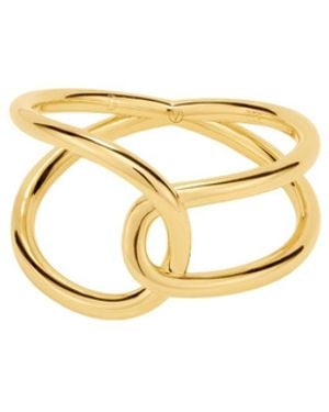 Vanhi Ayla Link Ring - Metallic