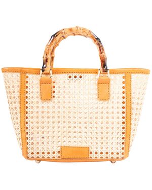 Jelavu Bristol Medium Satchel Tan - Metallic