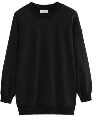 Supesu Neutrals Cubby Jumper, Oversized - Black