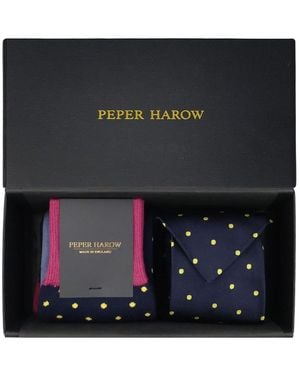 Peper Harow - Made in England Tie Gift Box - Black