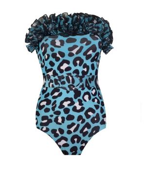Nur Karaata Clara Leo Swimsuit - Blue
