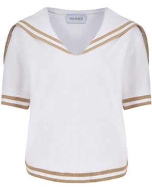 SALANIDA Vento Sailor Top - White