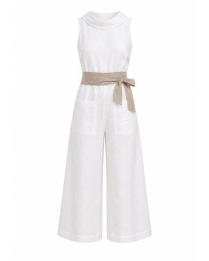 MARICEL Elena Jumpsuit - White