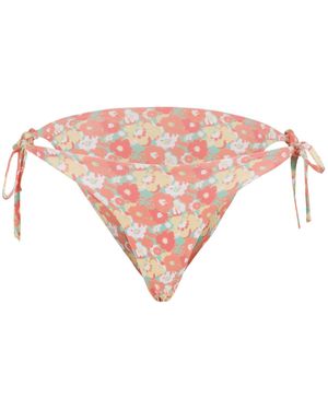 Morrato Bali Claudia Bikini Bottom Hibicus Fern - Pink