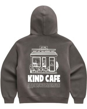 Dont Eat the Homies Deth Cafe Hoodie - Grey
