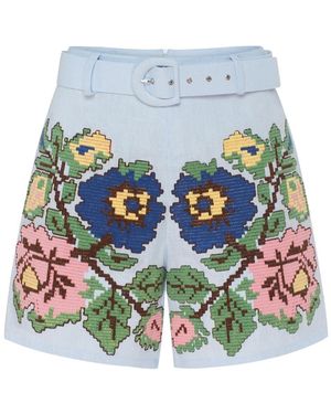 Annabo Elysian Whisper Shorts - Blue