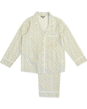 Lime Tree Design Berry Pyjamas - White