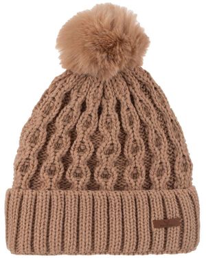 Norbron Giada Camel Beanie - Brown