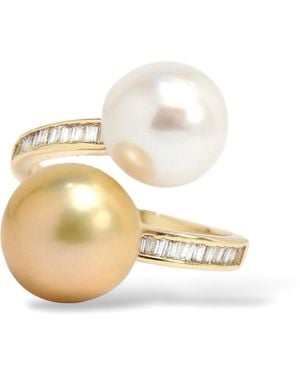 Ninemoo Still Life Pearl Ring - Metallic