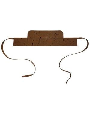 Circular Path X Amanda Murray Reversible Corset Belt - Brown