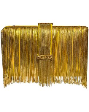 Simitri Chunky Clutch - Yellow