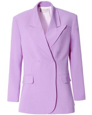 AGGI by HALEWSKI Ramona Viola Blazer - Purple