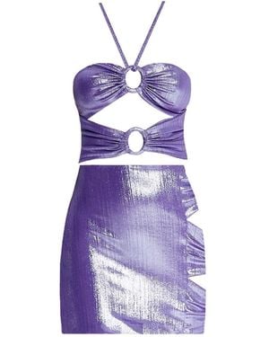 Nur Karaata Cavo Tagoo Set - Purple